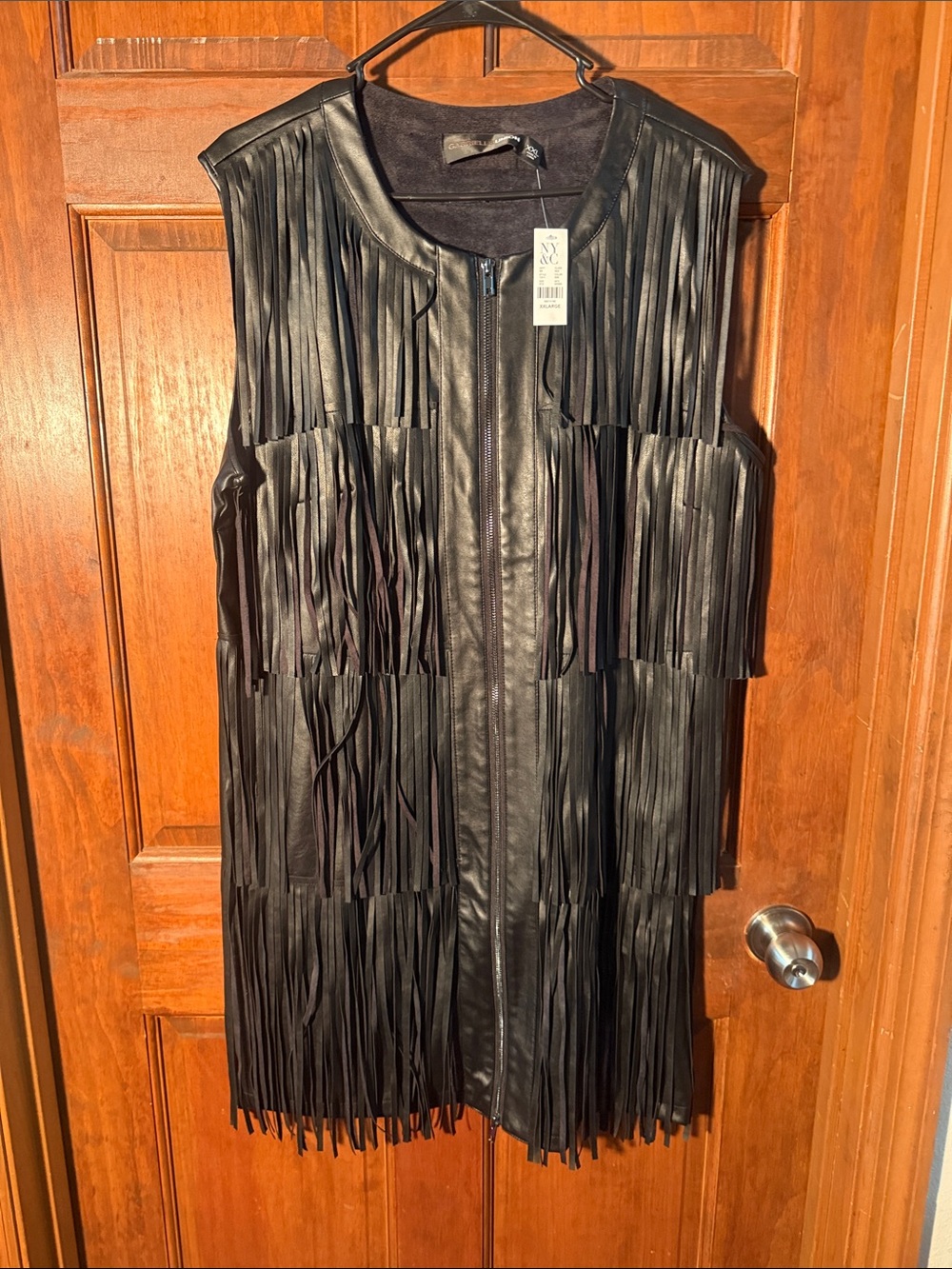 Black Fringe Leather Dress Gabrielle Union